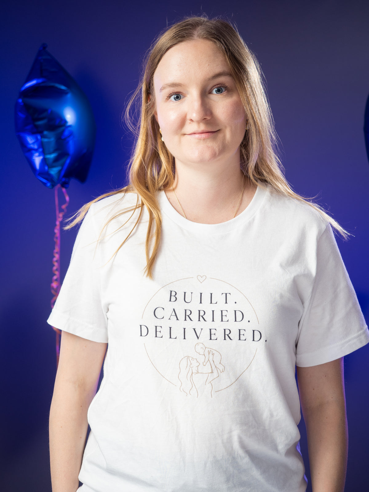 Built Carried Delivered Mama T-shirt