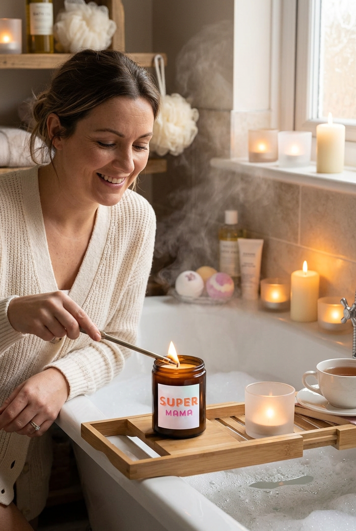 Super Mama Candle
