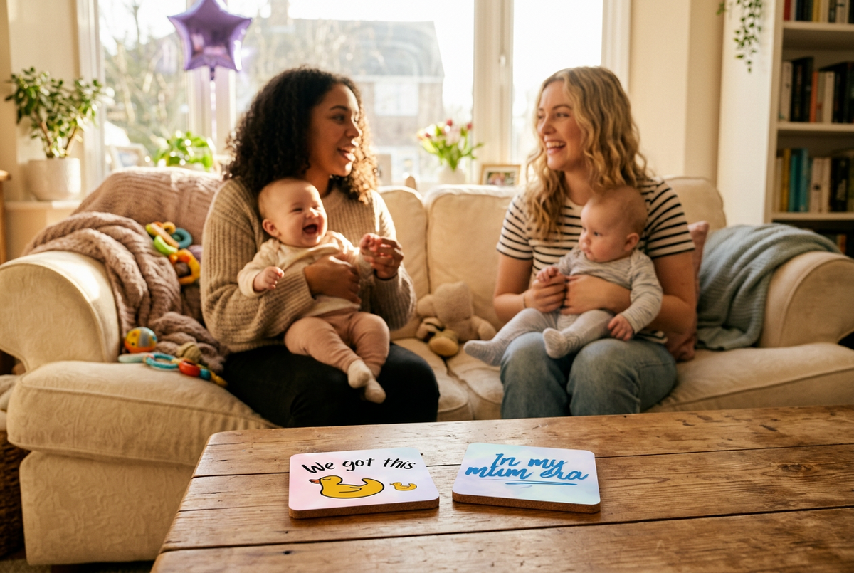 Mama Affirmation Coaster Set